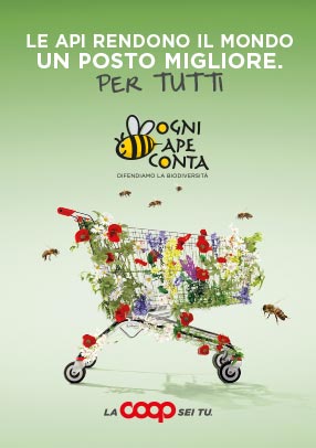 le api rendono il mondo un posto migliore per tutti. ogni ape conta. 